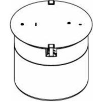 Middle Atlantic Evolution 10STC Recessed Unwired Stem Assembly with Disposable Plate