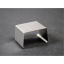 Wiremold AL2006 Mounting Clip for Cable Raceway, Power Strip - Satin Anodized
