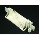 Wiremold Mounting Bracket for Cable Raceway - Ivory
