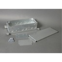 Wiremold Omnibox Series Three Gang Steel Floor Box