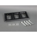 Wiremold Omnibox 837PCC-BLK Faceplate