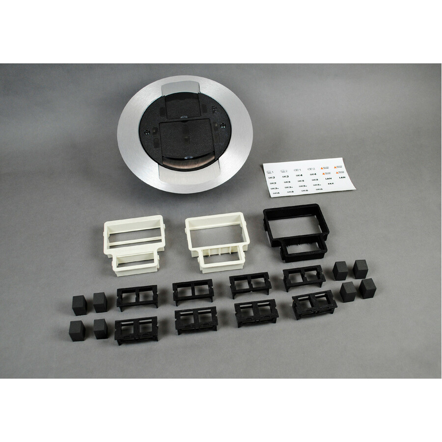 Wiremold Ratchet-Pro 881 Series Single Service Floor Box Cover Kit