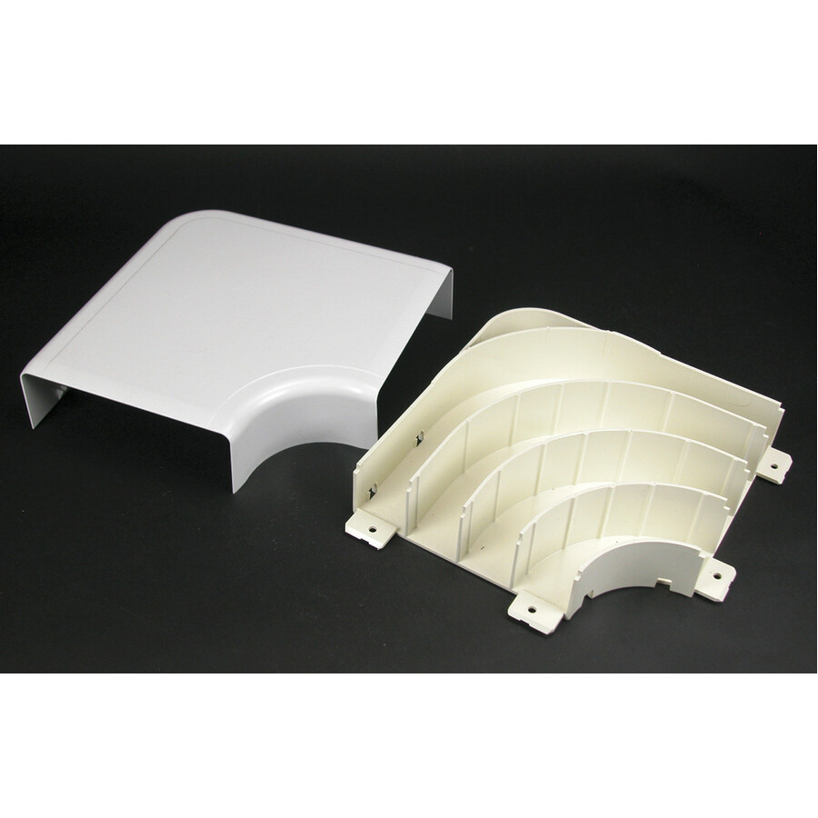 Wiremold 5400 Radiused Full Capacity Flat Elbow Fitting