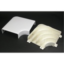 Wiremold 5400 Radiused Full Capacity Flat Elbow Fitting