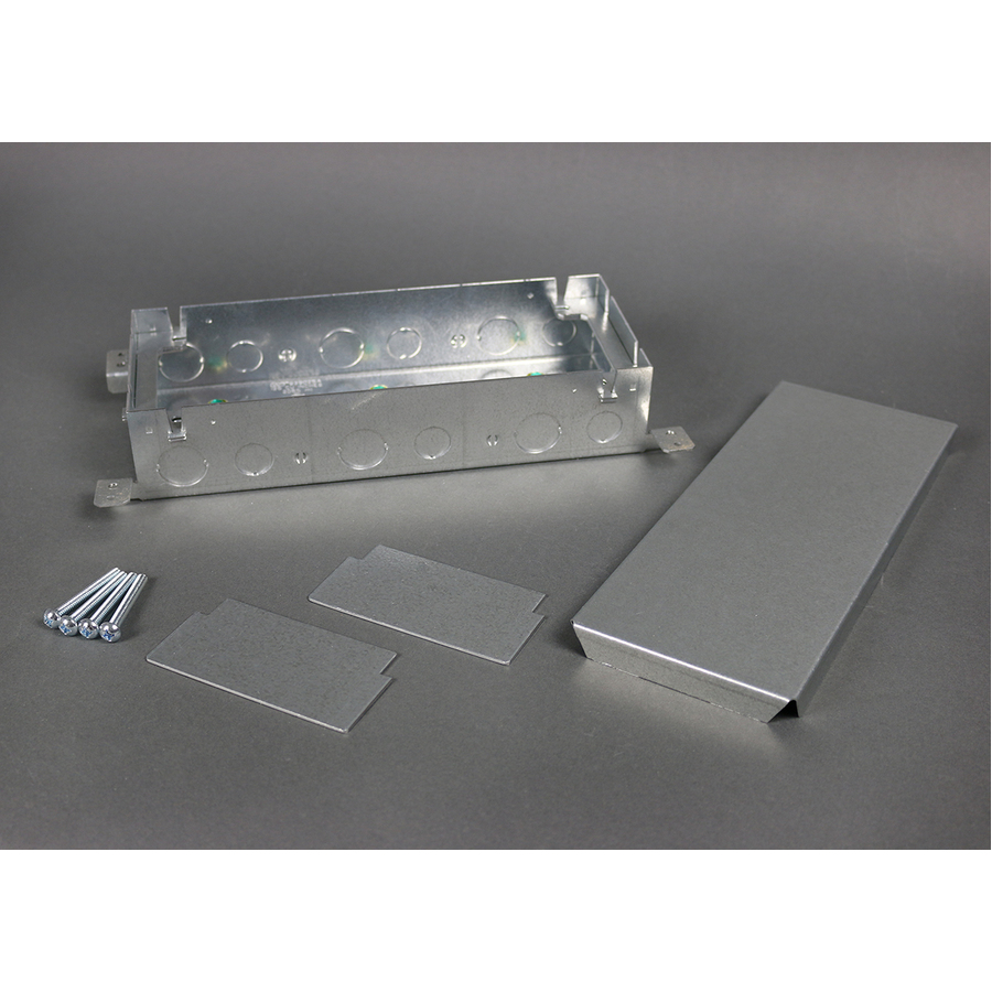 Wiremold 880M3 - Omnibox Series Shallow Steel Floor Box