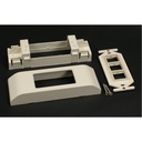 Wiremold 24073TJFW Mounting Bracket for Cable Raceway - Fog White