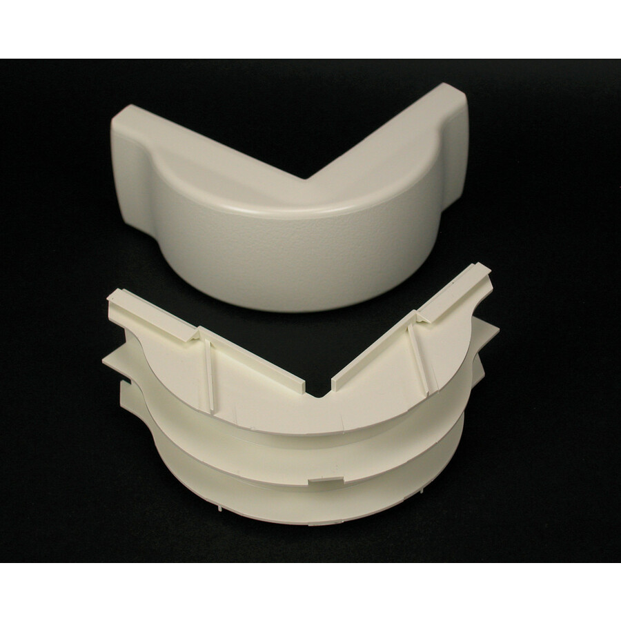 Wiremold 2300 Radiused Divided External Elbow Fitting
