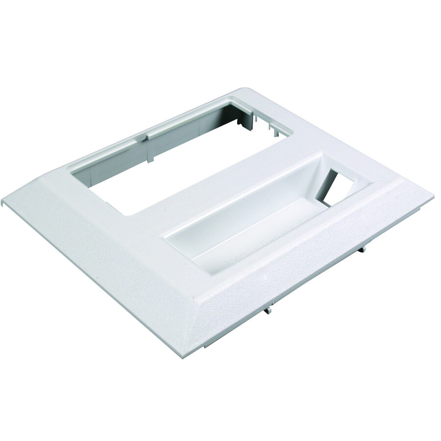 Wiremold 5007C-1AGY Mounting Plate for Cable Raceway - Gray