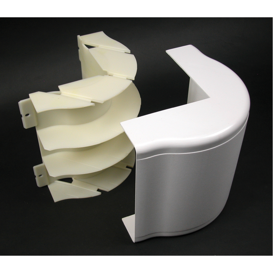 Wiremold 5500 Bend Radius Full Capacity External Elbow Fitting