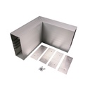 Wiremold AL5200 Large Multi-Channel Raceway Inverted Corner Coupling Fitting