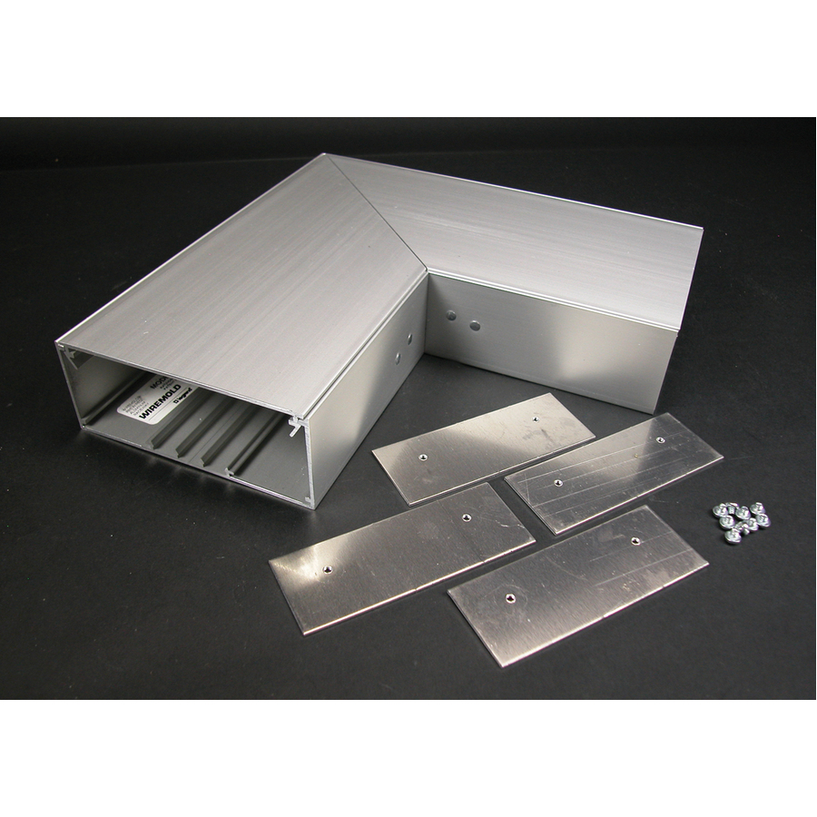 Wiremold AL5200 Large Multi-Channel Raceway Flat Elbow Fitting