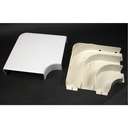 Wiremold 5500 Radiused Full Capacity Flat Elbow Fitting