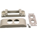 Wiremold Mounting Bracket for Cable Raceway, Keystone Module - Fog White