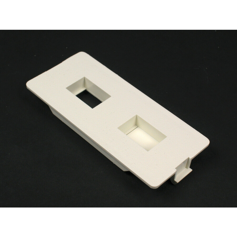 Wiremold 5500 Flush Dual RJ Connector Faceplate Fitting
