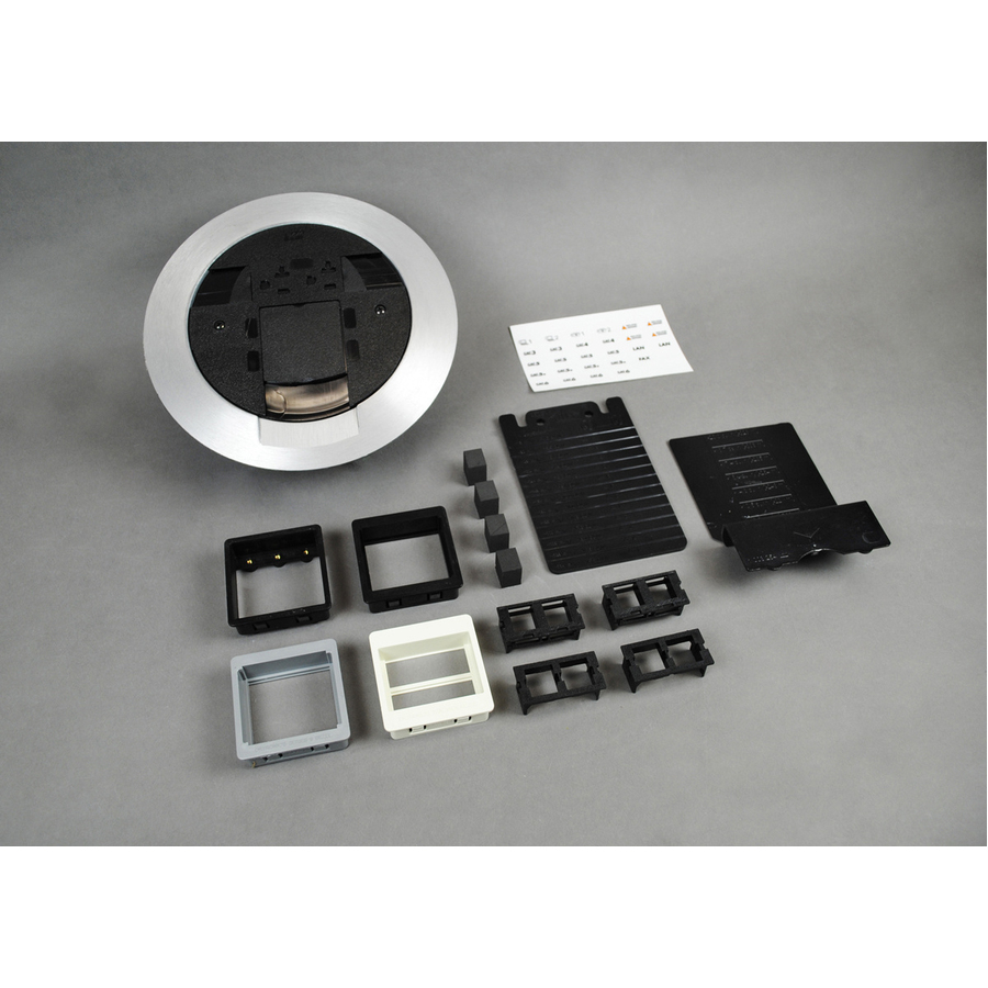 Wiremold Ratchet-Pro 881 Series Multiple Service Floor Box Cover Kit