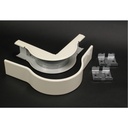 Wiremold 2400 Radiused External Elbow Fitting