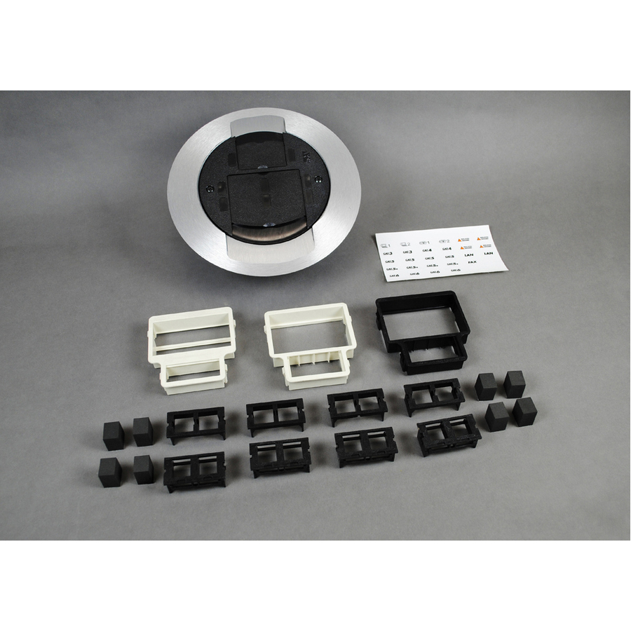 Wiremold Ratchet-Pro 881 Series Single Service Floor Box Cover Kit