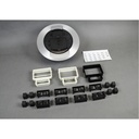Wiremold Ratchet-Pro 881 Series Single Service Floor Box Cover Kit