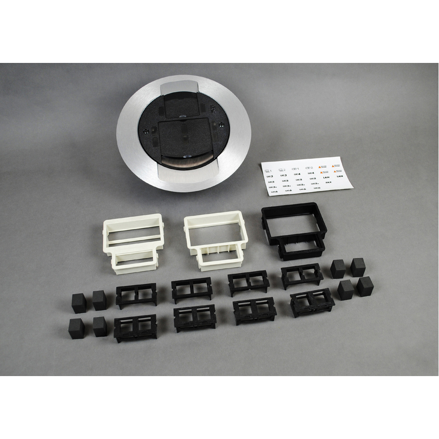 Wiremold Ratchet-Pro 881 Series Single Service Floor Box Cover Kit
