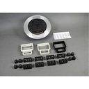 Wiremold Ratchet-Pro 881 Series Single Service Floor Box Cover Kit