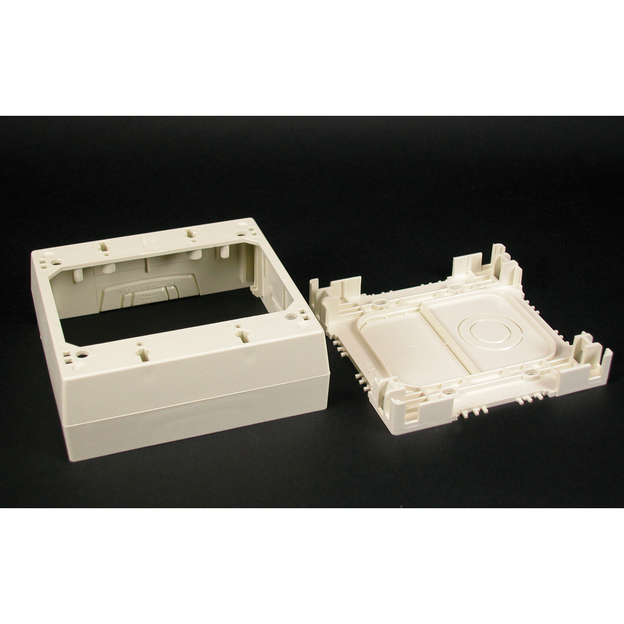 Wiremold 2348-2WH Mounting Box - White