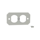 Wiremold Evolution 8AT Series Duplex Device Plate