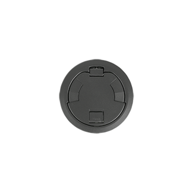 Wiremold 6CT Evolution Poke Thru Surface Style Cover, Gray