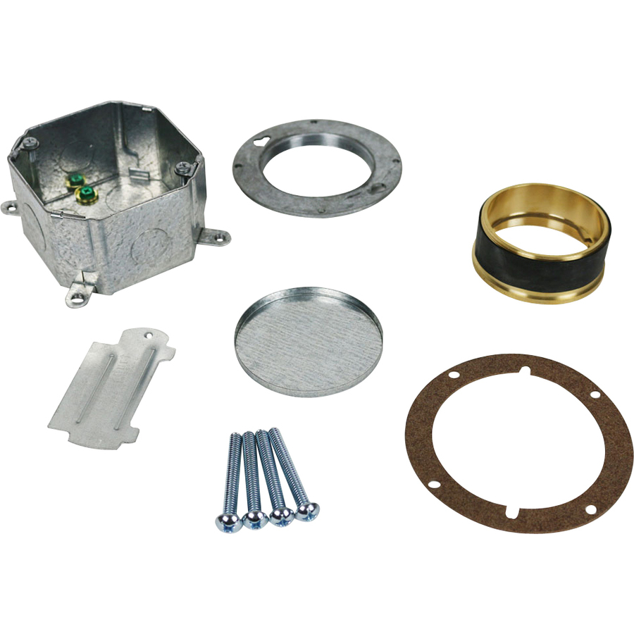 Wiremold 800LCK Mounting Box - Brass
