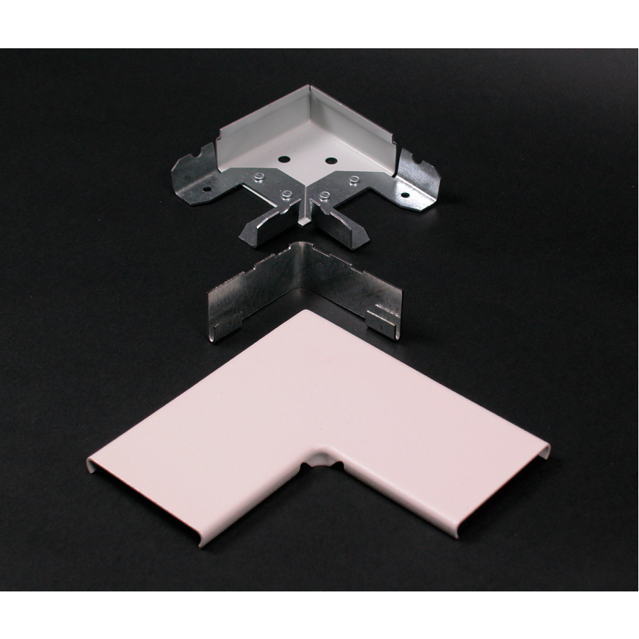 Wiremold 2400D Divided Flat Elbow Fitting