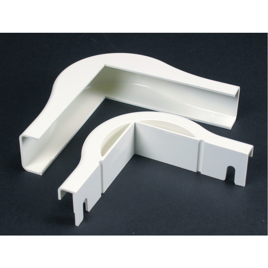 Wiremold 2818FO-WH Radiused External Elbow, White