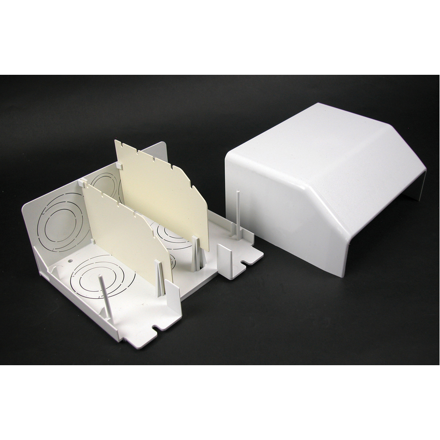 Wiremold Raceway 5550WH Faceplate
