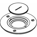 Wiremold 880 Series and Ratchet-Pro 881 Series Brass Cover Plate