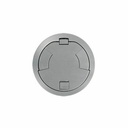 Wiremold 8in Surface Style Cvr Assembly Aa Brushed Aluminum