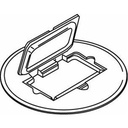 Wiremold Rachet-Pro Series Aluminum GFI Receptacle Cover Plate