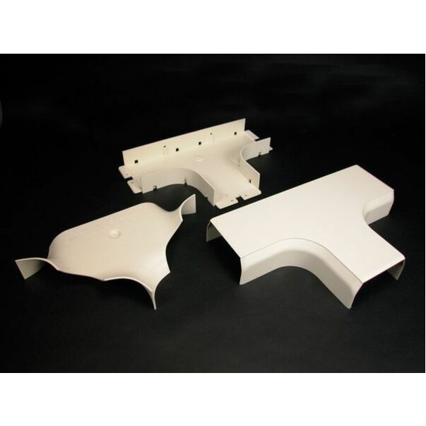 Wiremold CableSmart Series 40N2 Radiused Full Capacity Tee Fitting - White