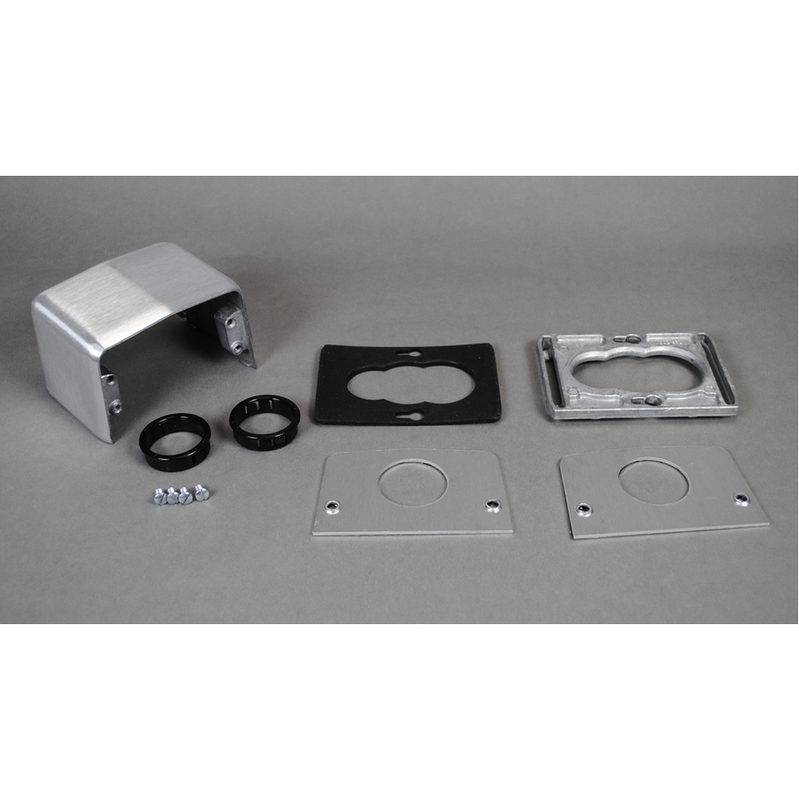 Wiremold 525 Series Four-Piece Communication Service Fitting