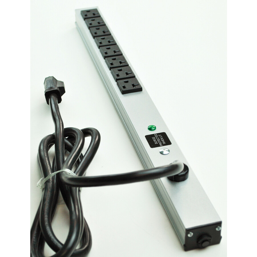 Wiremold CabinetMATE 8-Outlet Surge Suppressor/Protector