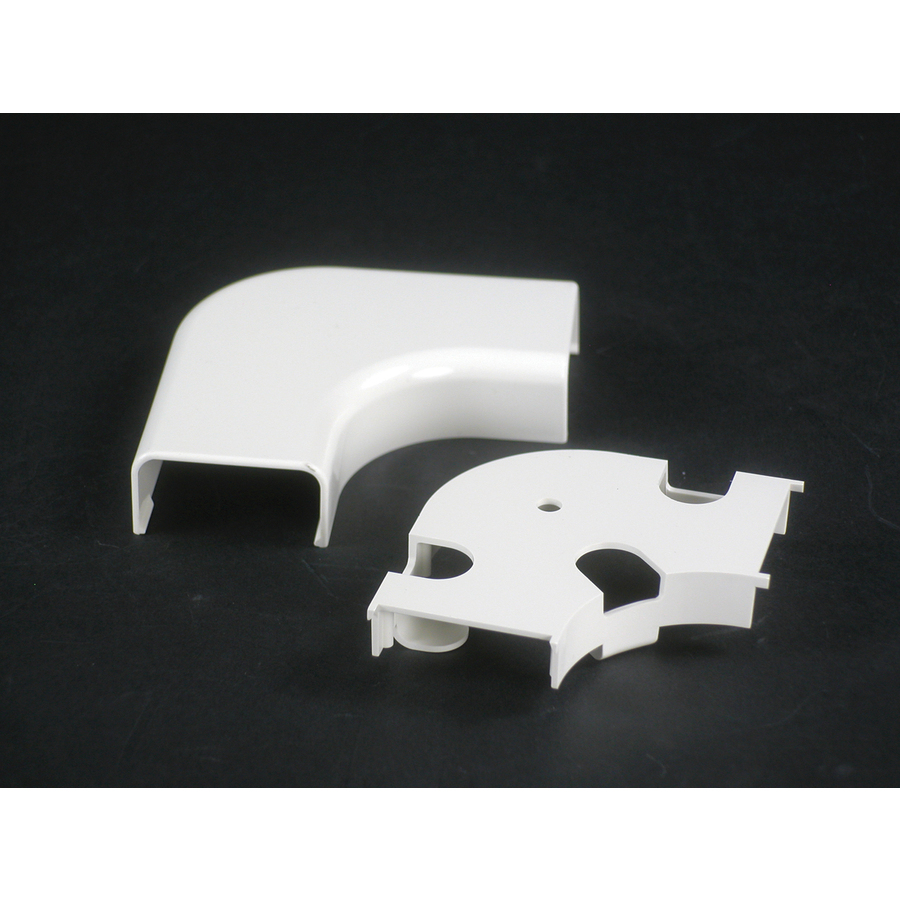 Wiremold UNIDUCT 2900 Series Radiused Flat Elbow Fitting