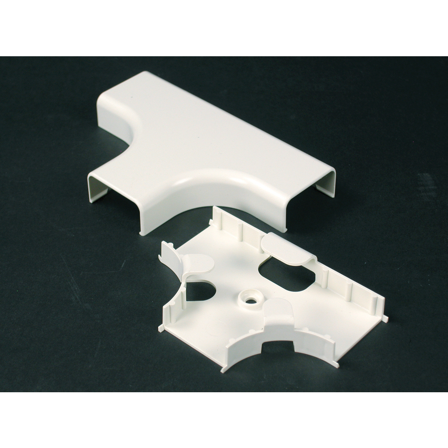Wiremold 2915fo Radiused Tee, Fog White