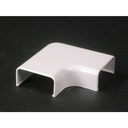 Wiremold Uniduct 2900 Flat Elbow Fitting - Fog White - TAA Compliant