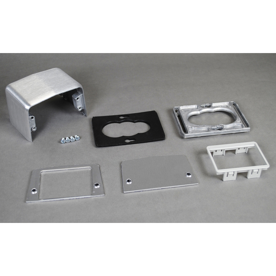 Wiremold 525 Series Four-Piece Communication Service Fitting