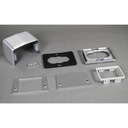 Wiremold 525 Series Four-Piece Communication Service Fitting