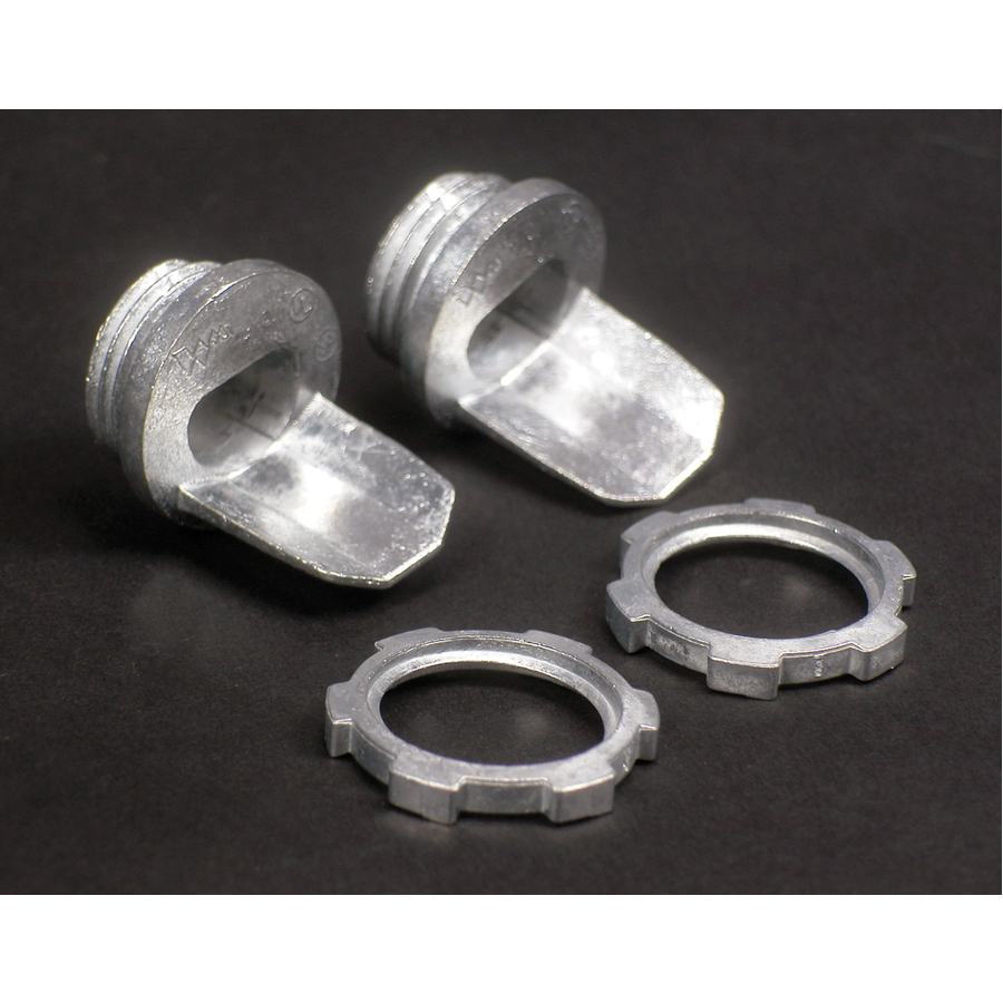 Wiremold 500/700 3/4" Box Connector (Galvanized) Fitting