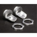 Wiremold 500/700 3/4" Box Connector (Galvanized) Fitting