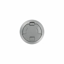 Wiremold 6in Surface Style Cvr Assembly AA Brushed Aluminum