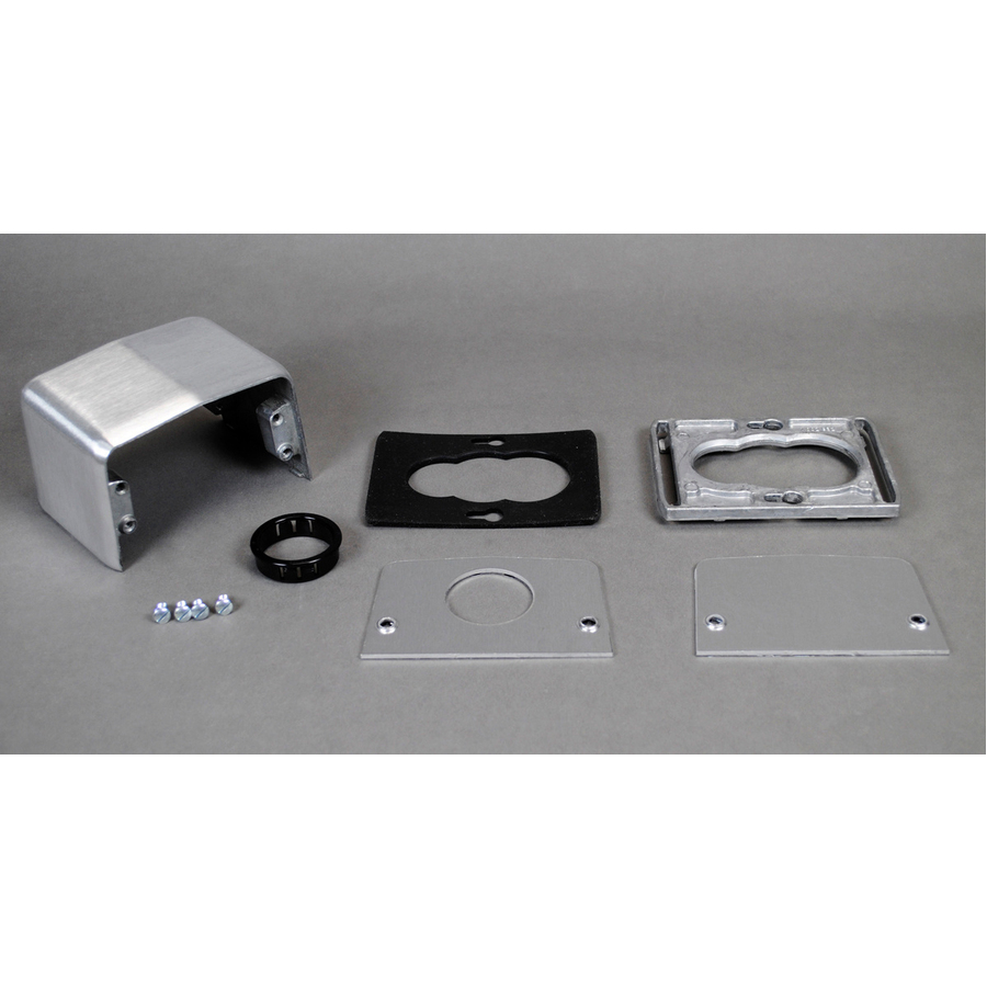 Wiremold 525 Series Four-Piece Communication Service Fitting