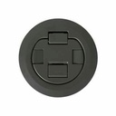 Wiremold 4AT Surface Style Evolution Poke-Thru Cover-Gray