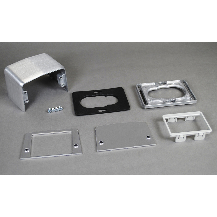 Wiremold 525 Series Four-Piece Communication Service Fitting