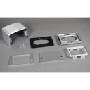 Wiremold 525 Series Four-Piece Communication Service Fitting