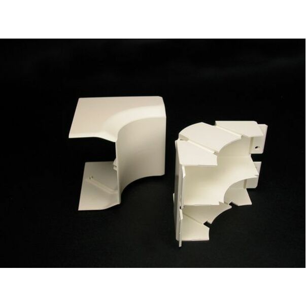 Wiremold CableSmart Series - 40N2 Radiused Full-Capacity Internal Elbow - White